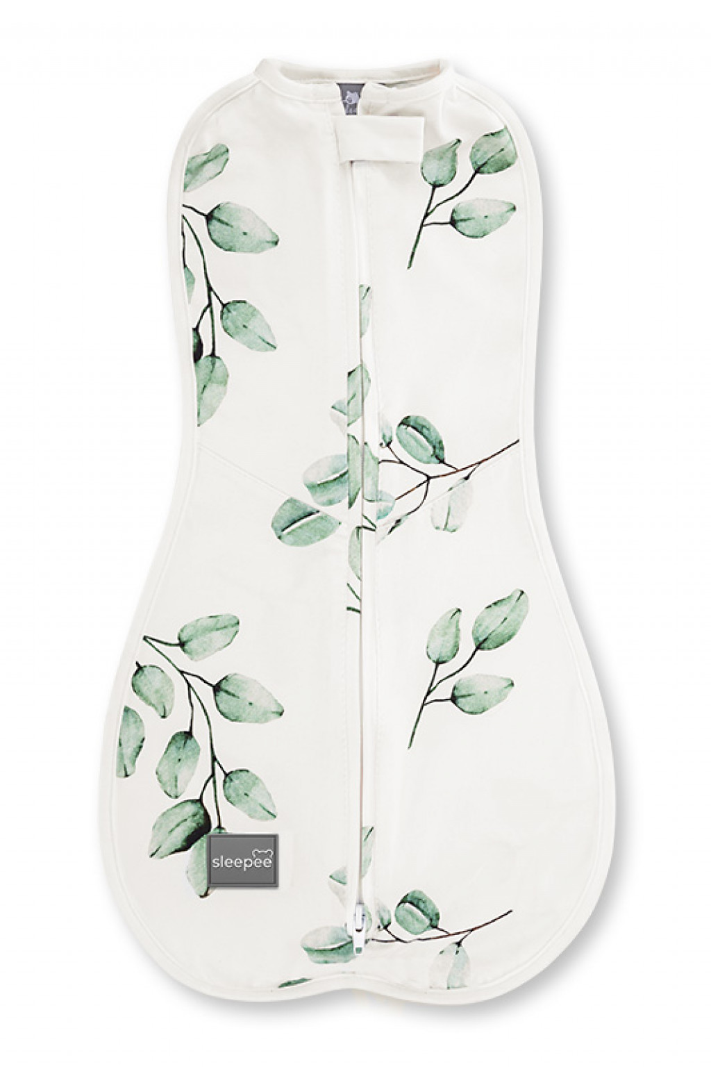 Sleepee Zavinovačka Sleepee First Step Swaddle s čepičkou zdarma Eukalyptus
