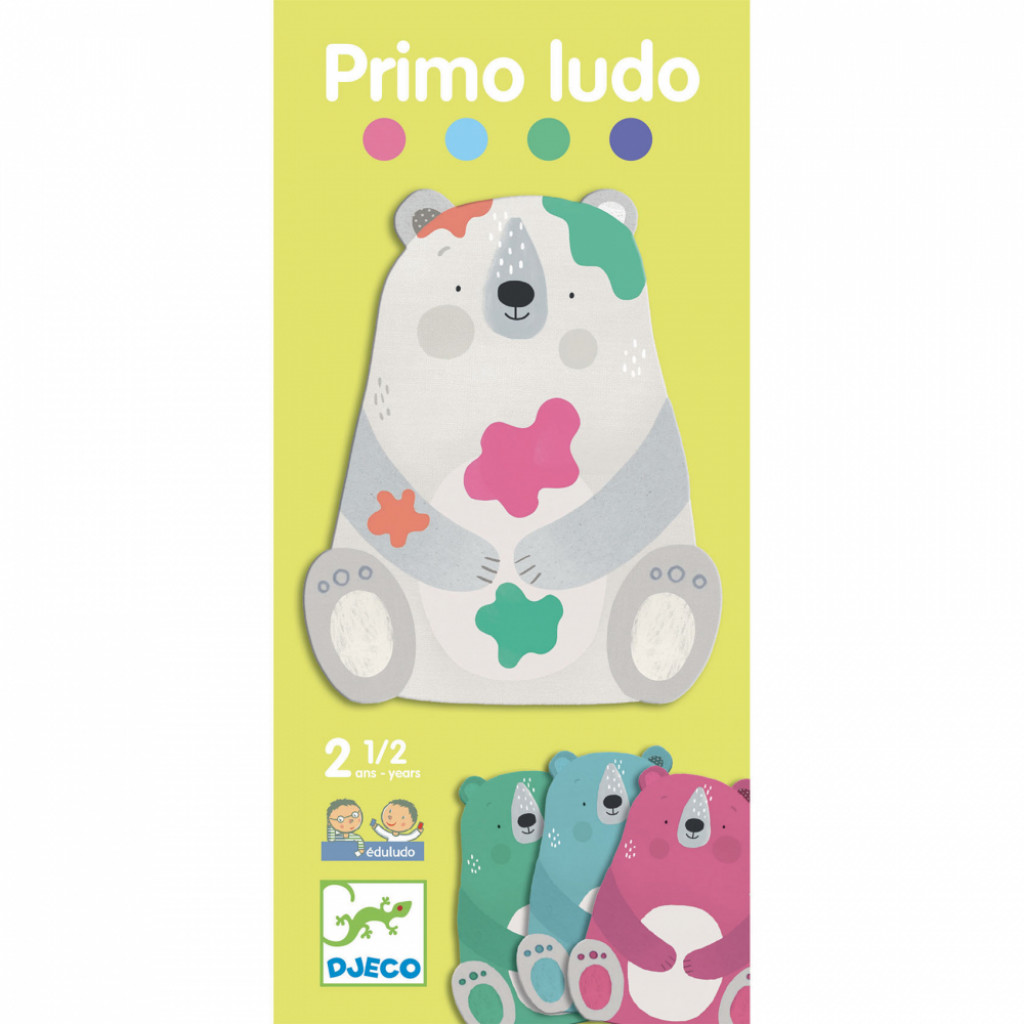 DJECO Eduludo: Primo Ludo Farby- priraďovanie farieb