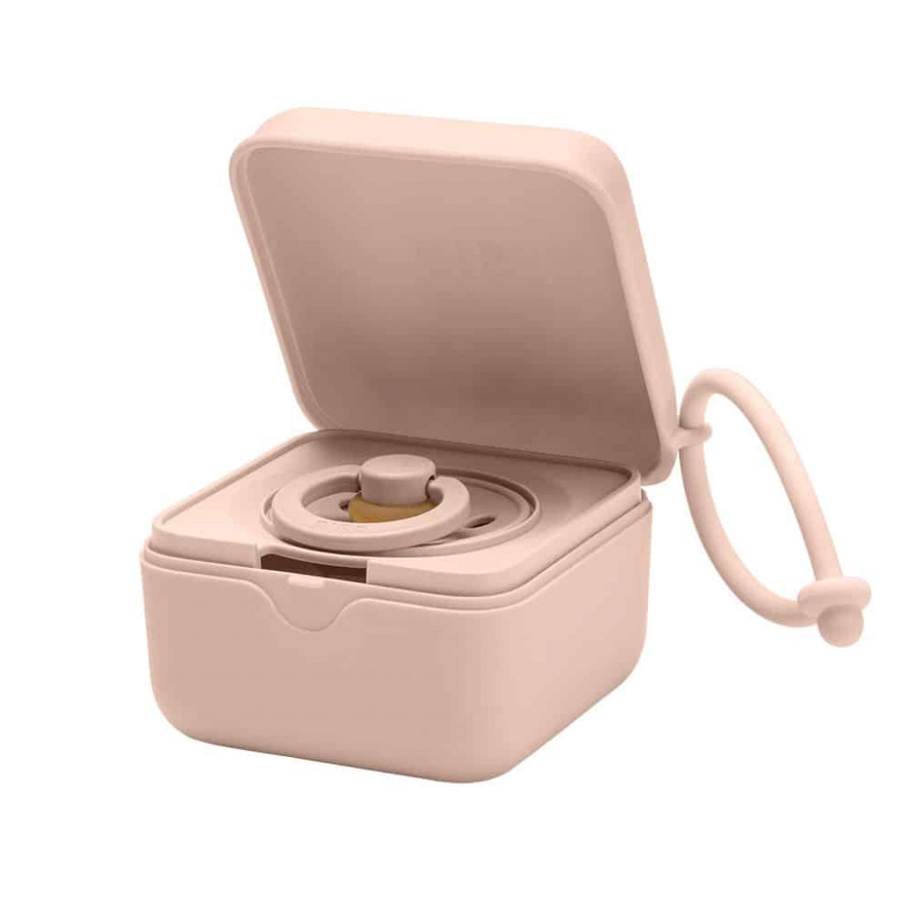 BIBS BIBS krabička na cumlíky (Blush)