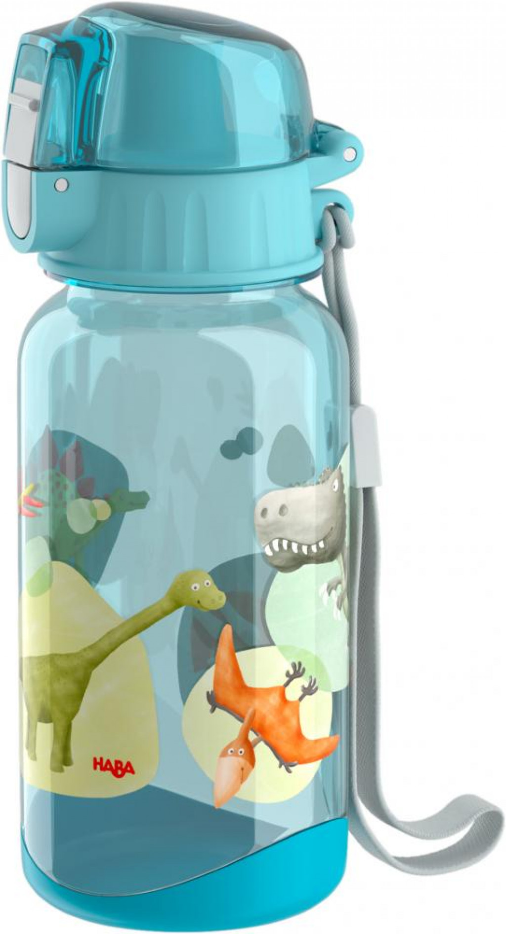 Haba Zdravá láhev pro děti plastová Dinosauři 400 ml