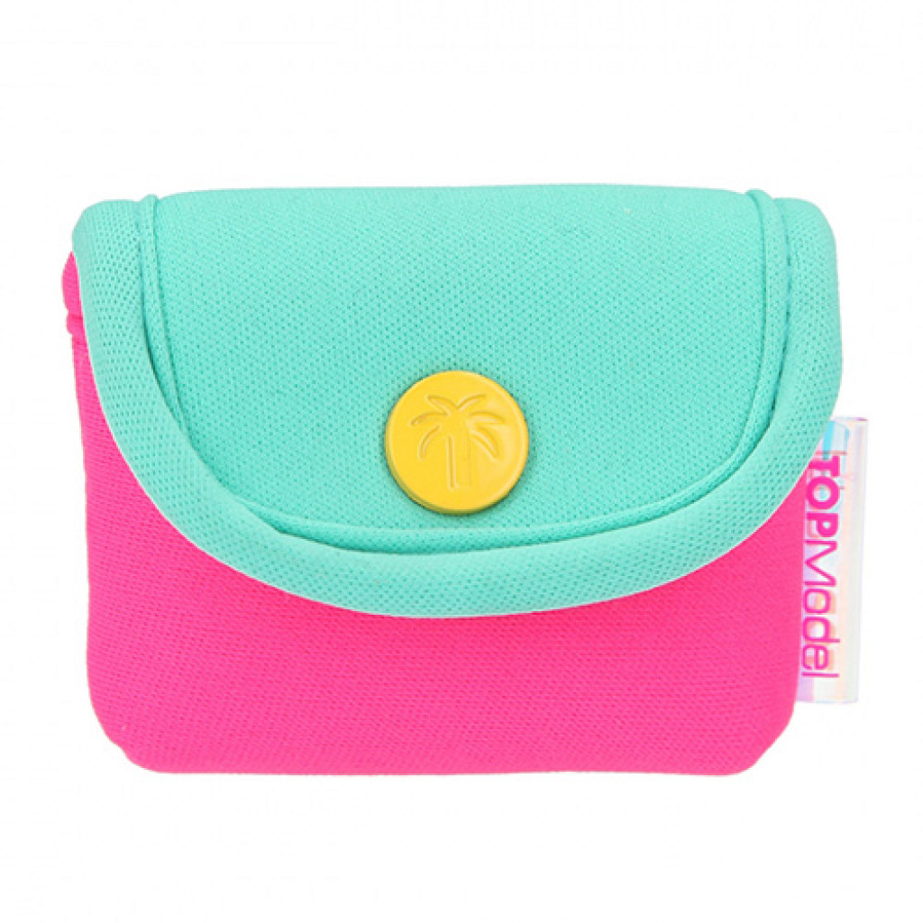 Top Model Mini pouzdro  - pastelové barvy na magnet, s gumou, 9 x 8 x 3,5 cm