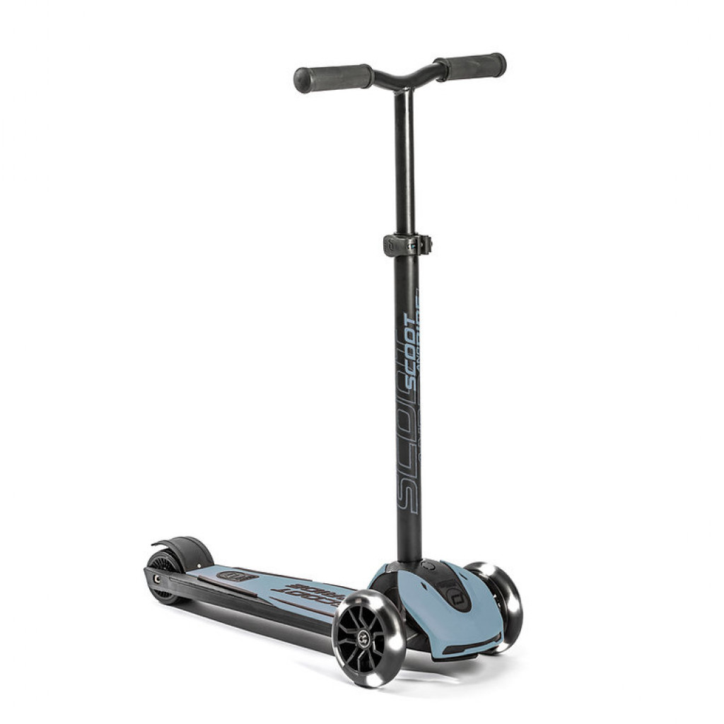 Scoot&Ride Koloběžka Highwaykick 5 LED steel