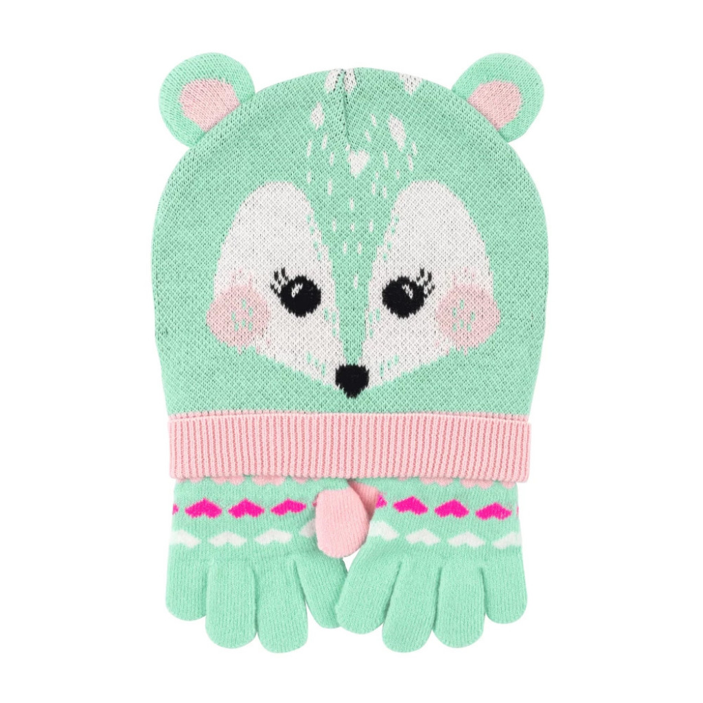Zoocchini Set čepice a rukavice Srnka 1-3r