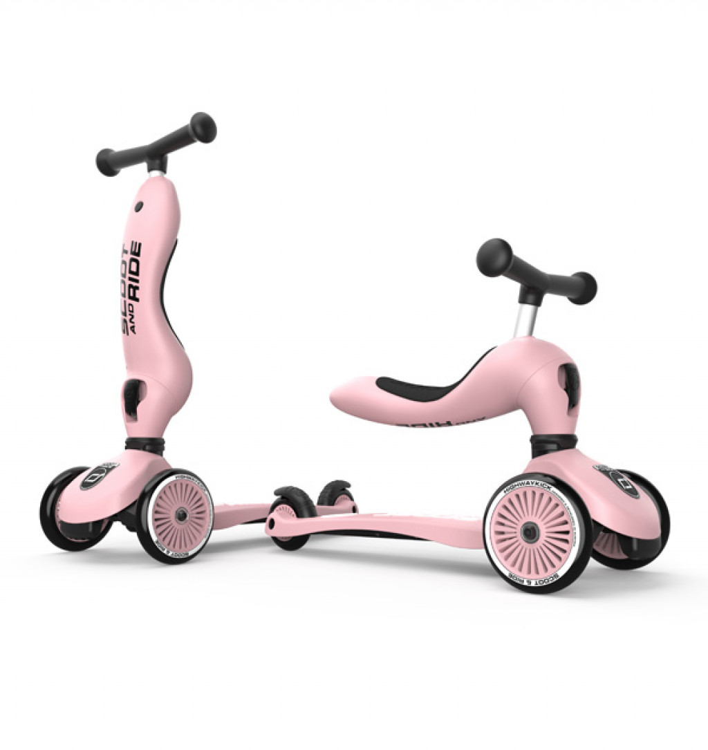 Scoot&Ride Highwaykick 1 Rose