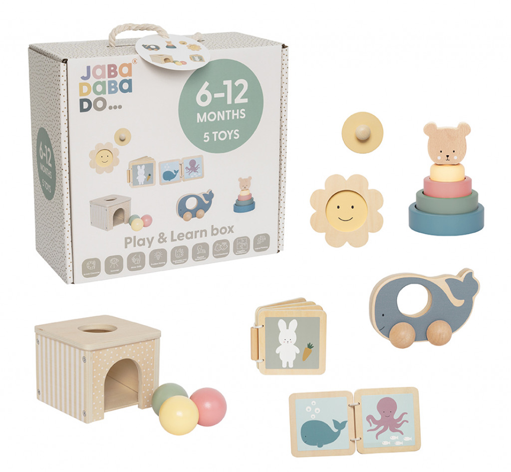 JaBaDaBaDo Jabadabado Play and Learn box 6-12m