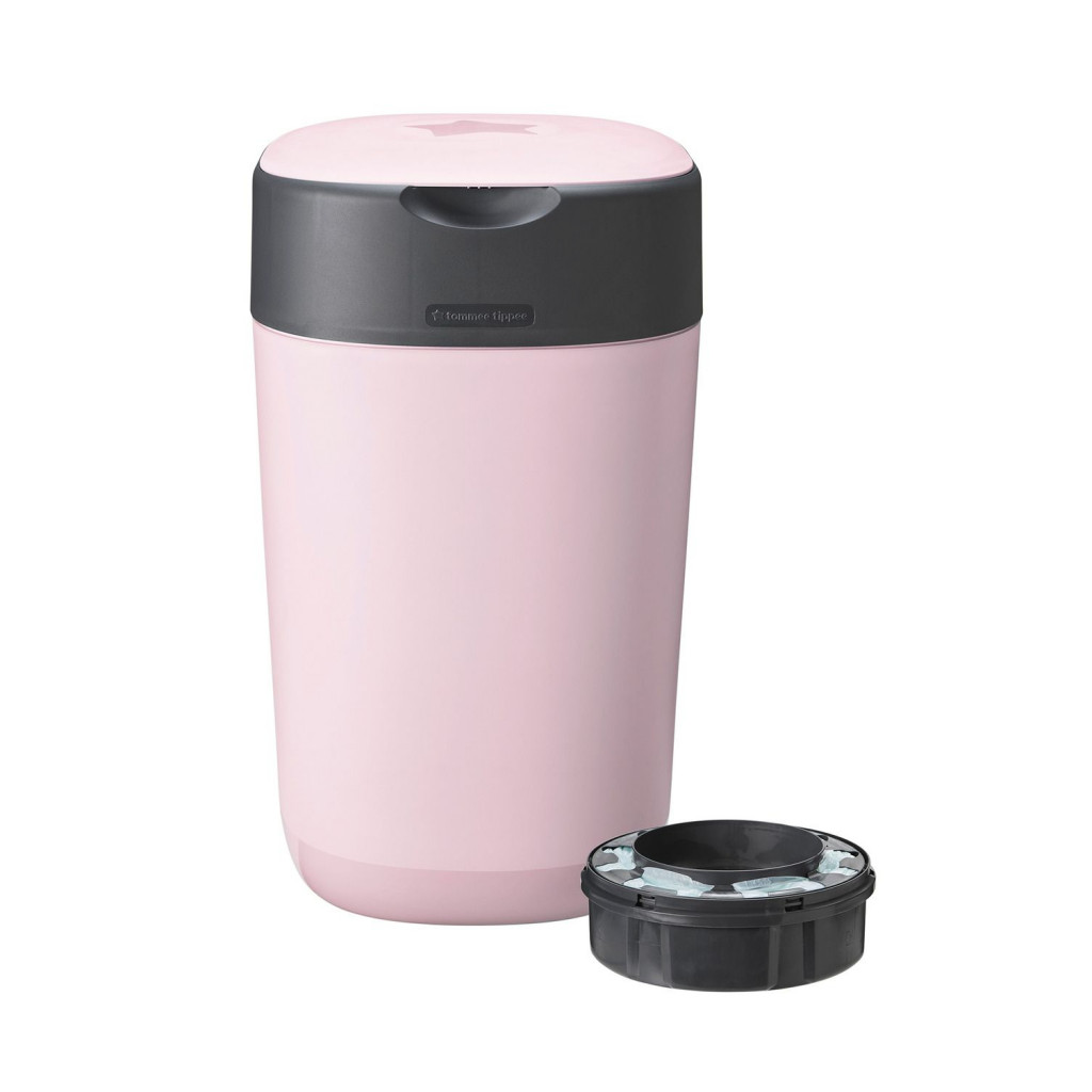 Tommee Tippee Koš na pleny Sangenic Twist & Click růžový