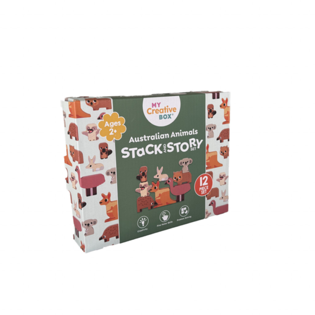 Connetix Australian Animals Stack and Story Set