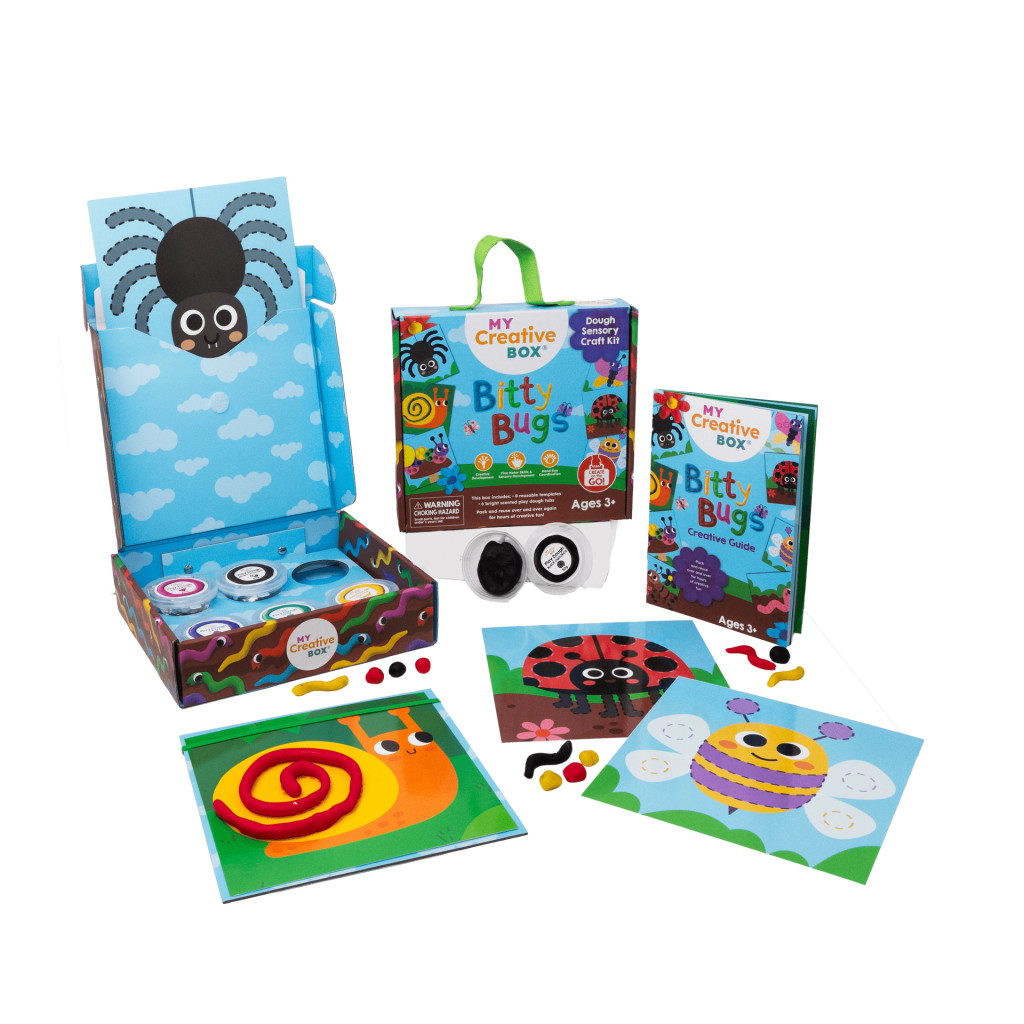 Connetix Bitty Bugs Dough Sensory Craft Kit