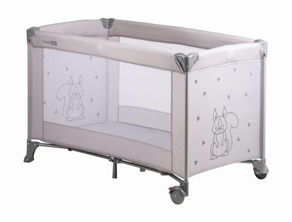 FREEON Cestovní postýlka Nap Gray