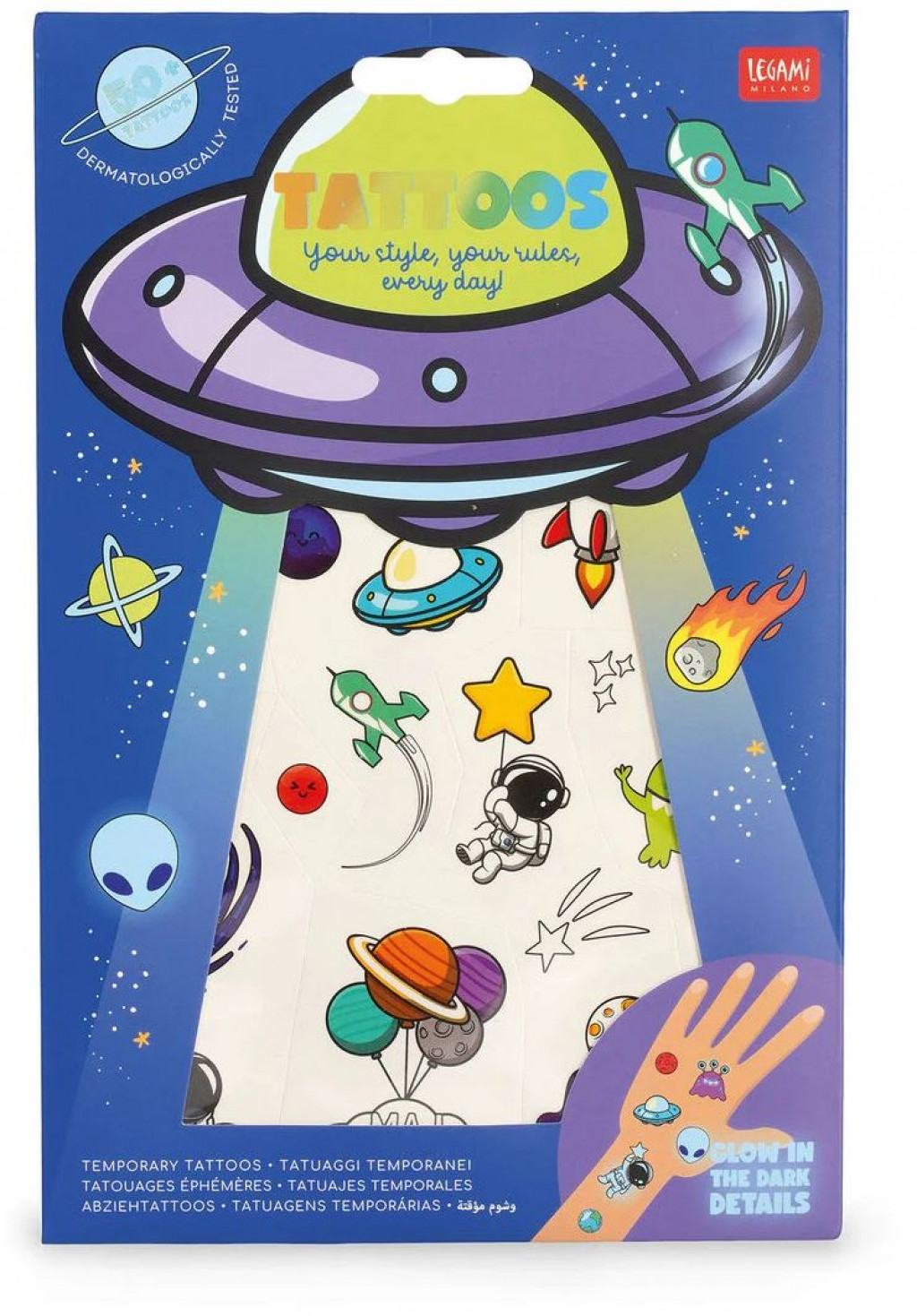 Legami Tattoos - Space LEGAMI