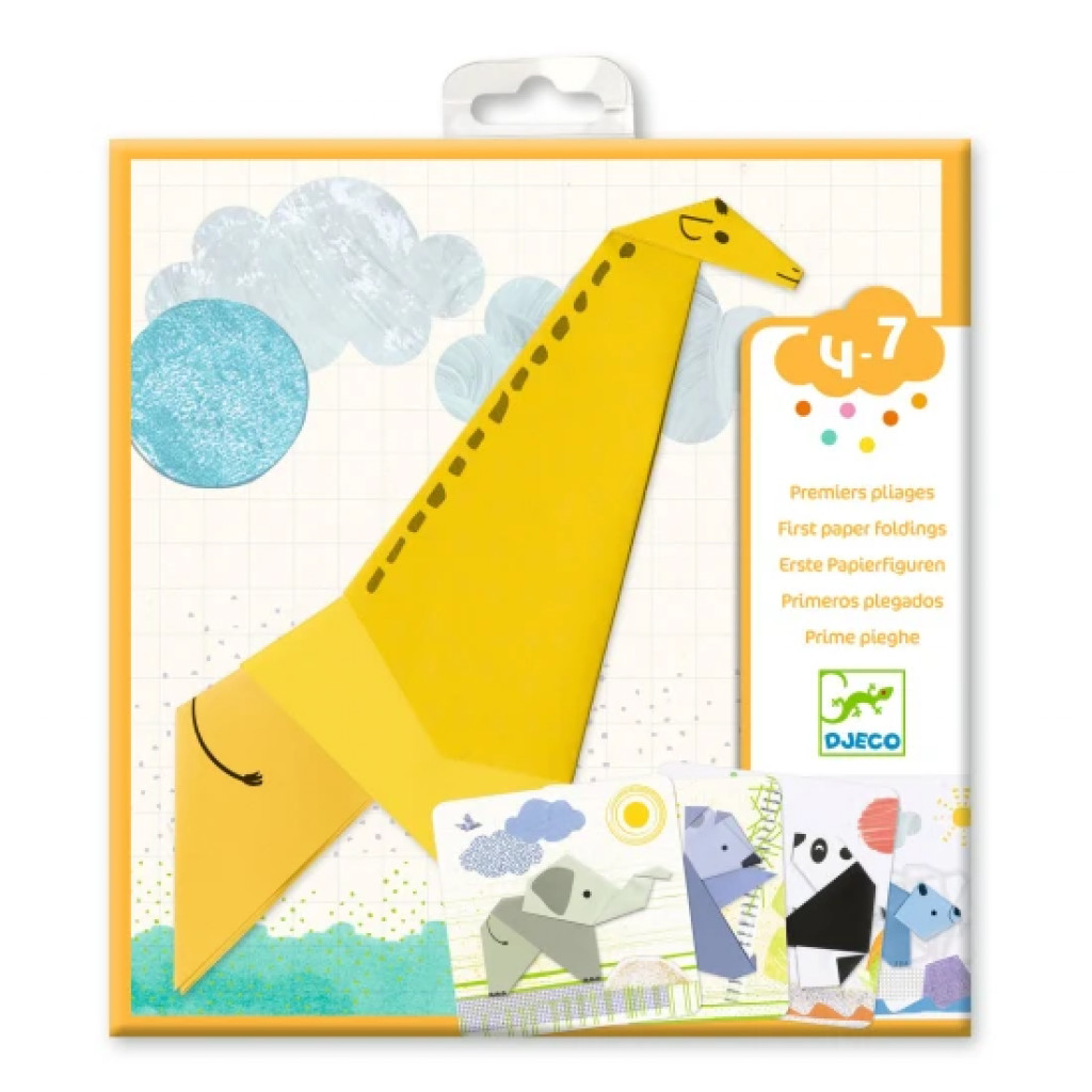 DJECO První origami – 1, 2, 3… složeno!