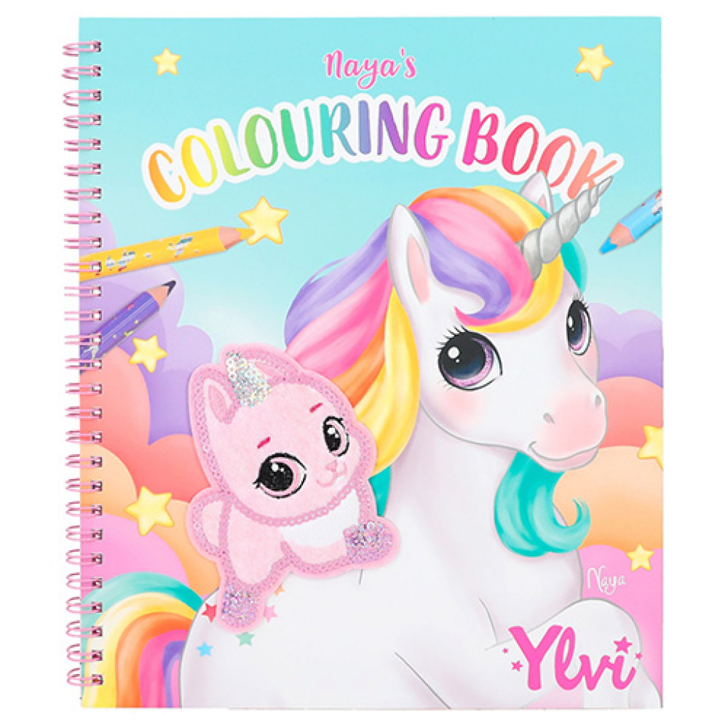 Ylvi Omalovánka | Ylvi Naya's Colouring Book, Se samolepkami