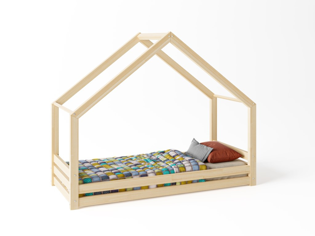 Elis design Domčeková posteľ DOMINANT Premium s voliteľnou zábranou šuplík, nožičky: bez nožičiek, Zábrany: predná, rozmer lôžka: 100 x 190 cm