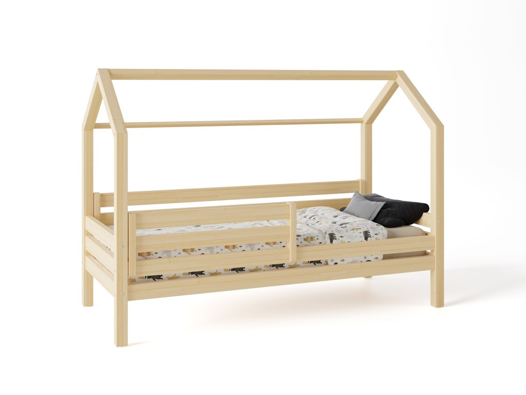 Elis design Domčeková posteľ Premium so šuflíkom šuplík, nožičky: s nožičkami, bez šuplíku, Zábrany: obe, rozmer lôžka: 120 x 200 cm