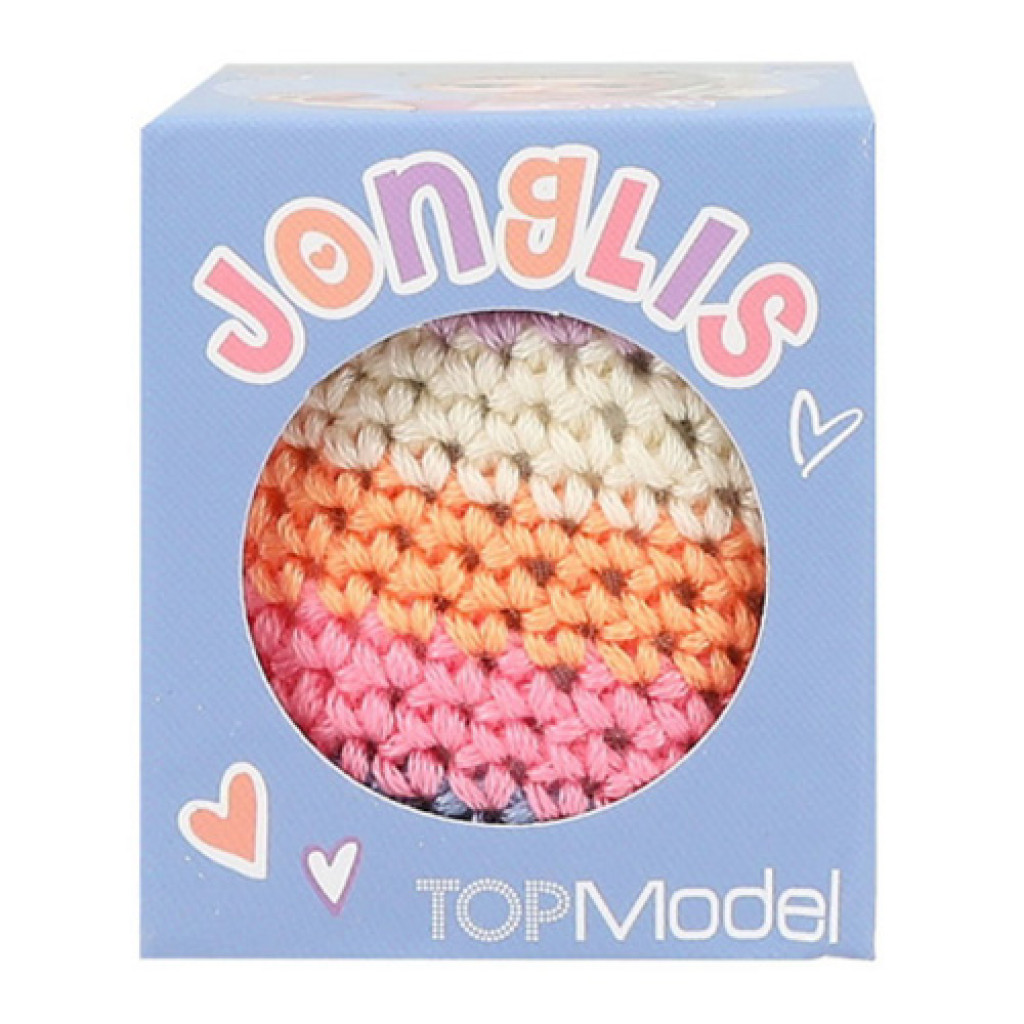 Top Model ASST | Háčkovaný míček Jonglis, Modrý - Candy