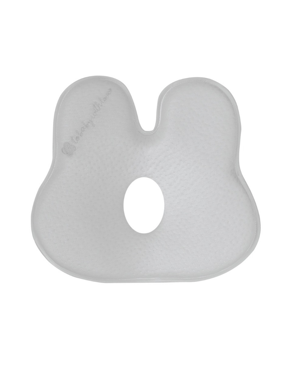 KikkaBoo Ergonomický polštářek z paměťové pěny Bunny Airknit Grey