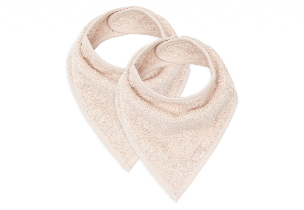 Jollein Bryndáček bandana 2ks Pale Pink