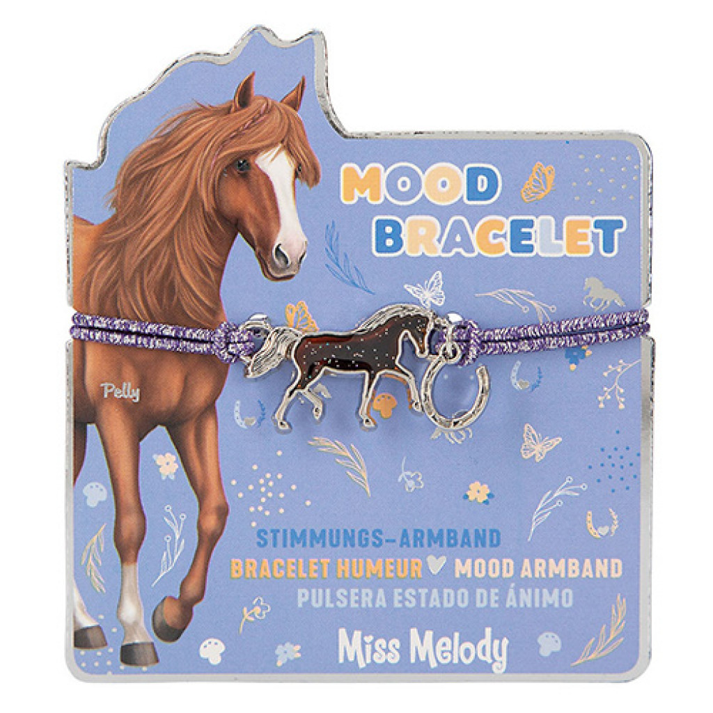 Miss Melody ASST | Mood Bracelet - Fialový