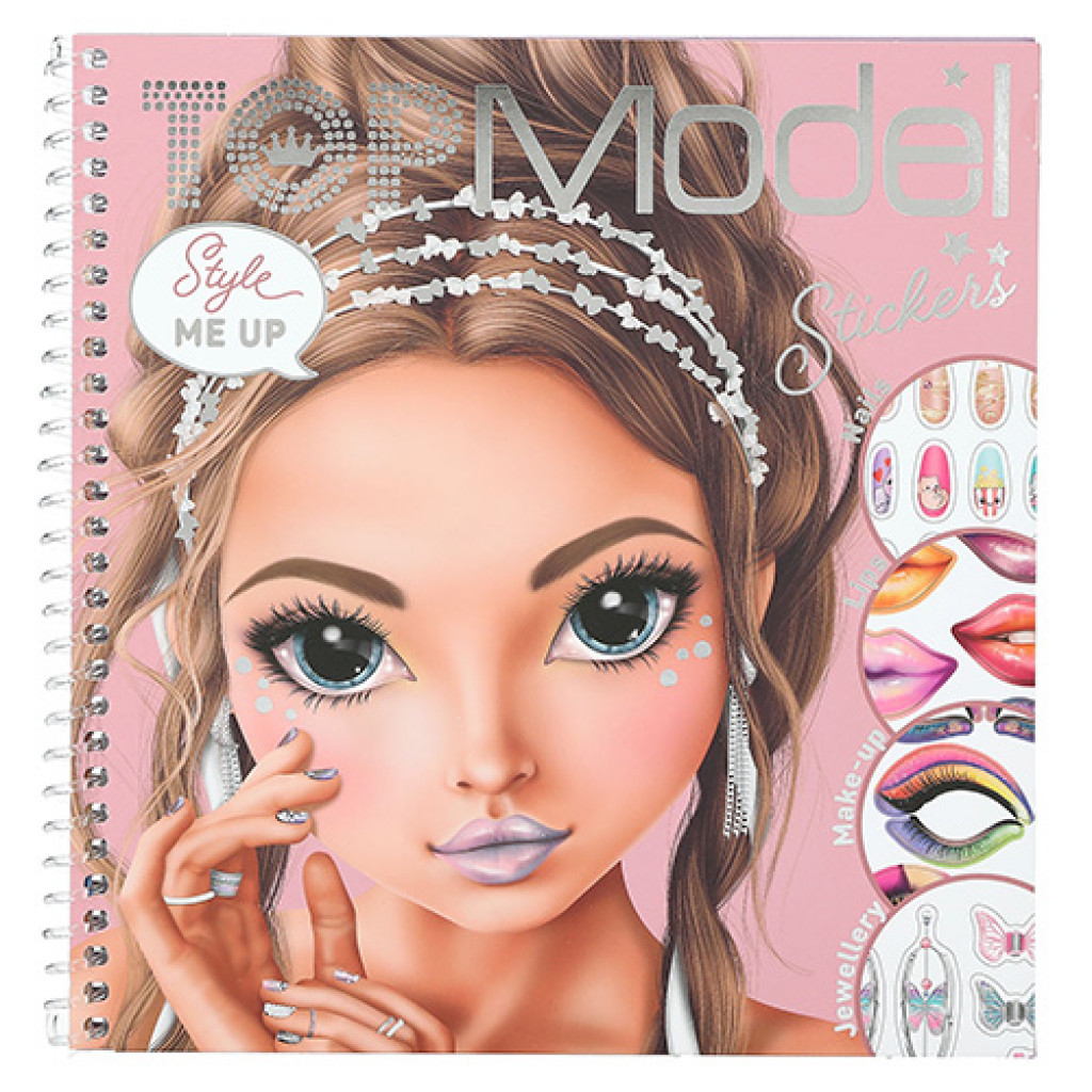Top Model Style Me Up Stickers, Se samolepkami