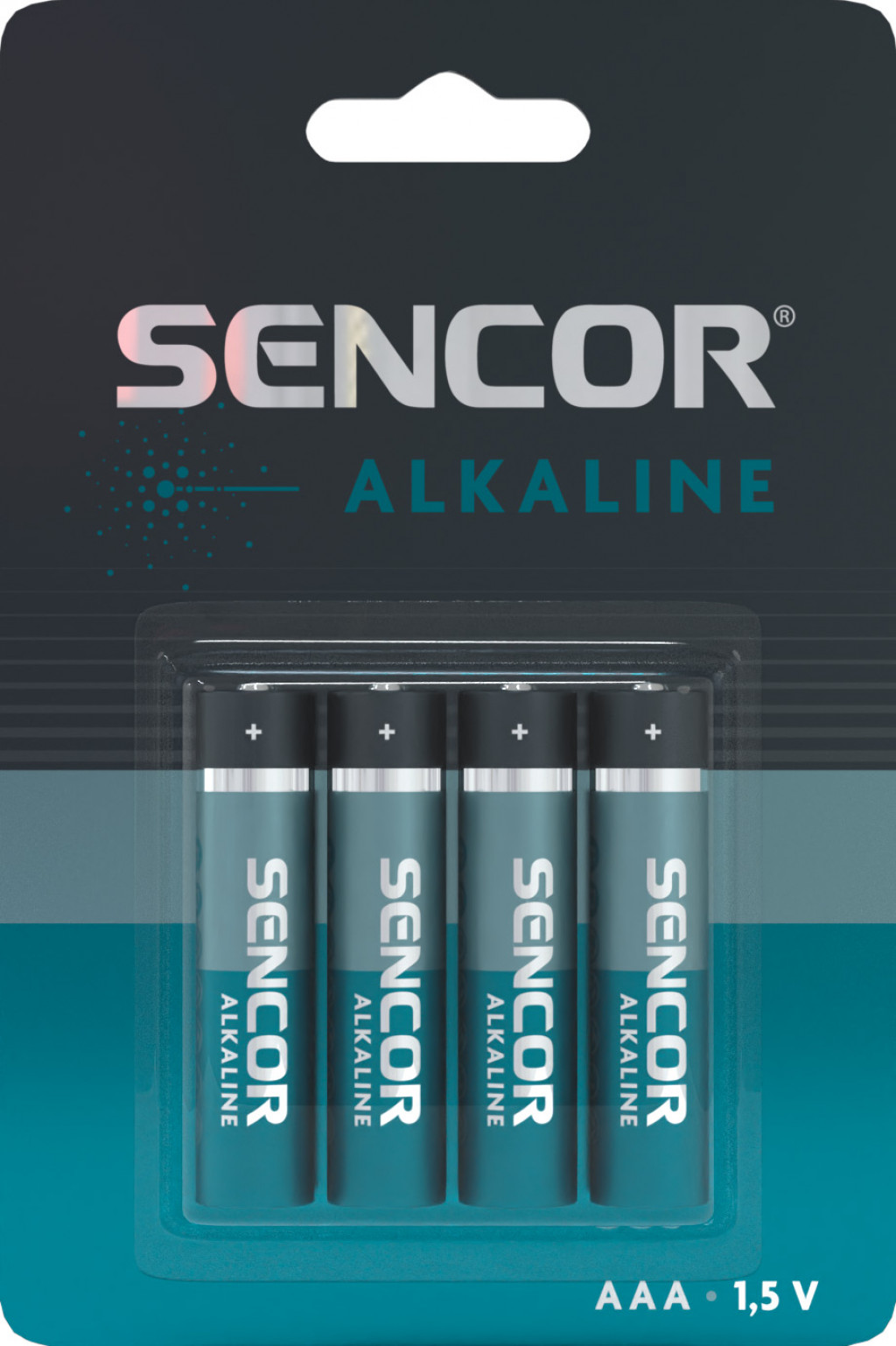 Sencor Alkalické baterie AAA 4 ks