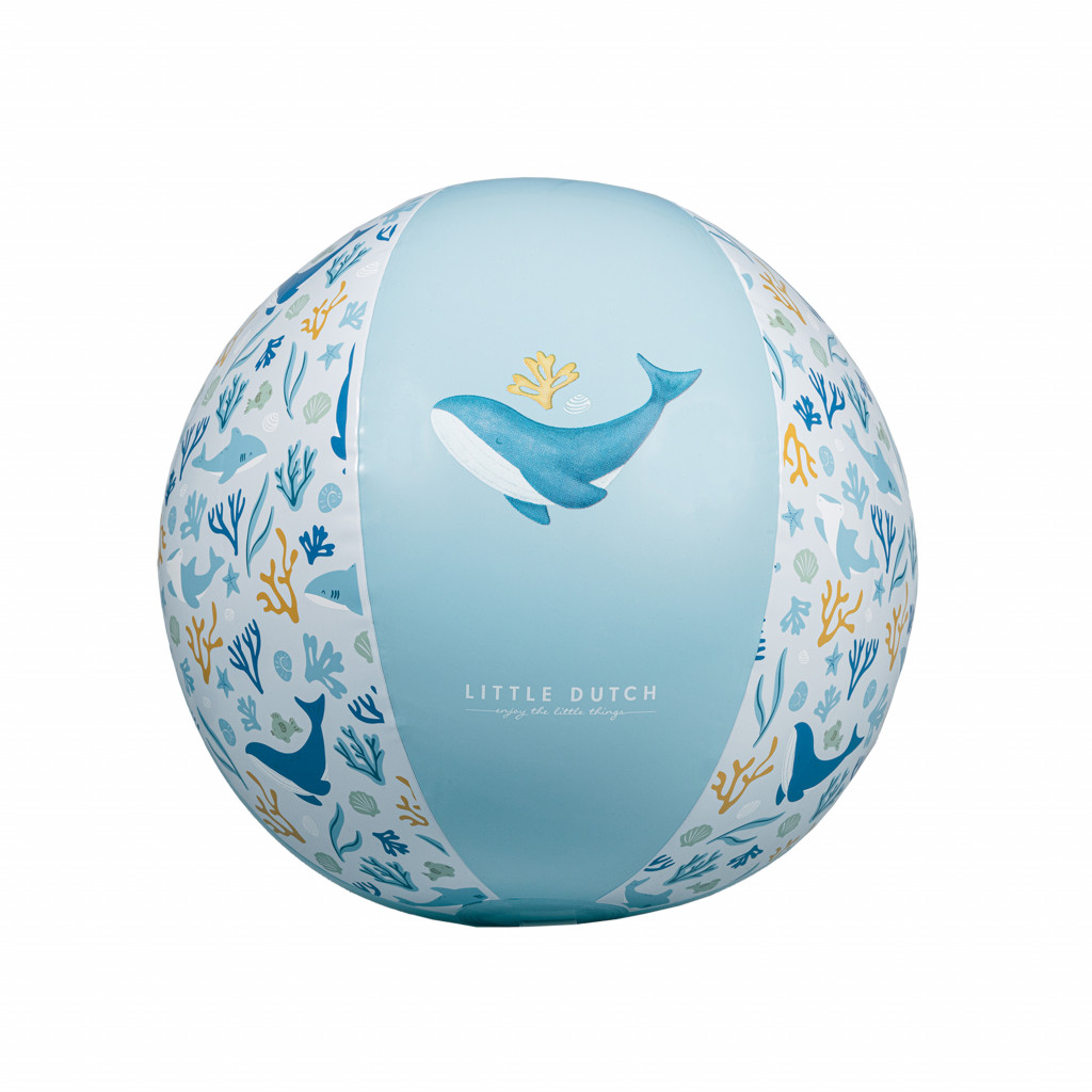 Little Dutch Nafukovací míč Ocean Dreams Blue