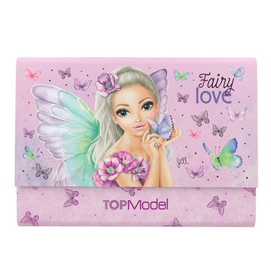 Top Model Dopisní sada v pouzdře,  Fairy love, Jill - víla