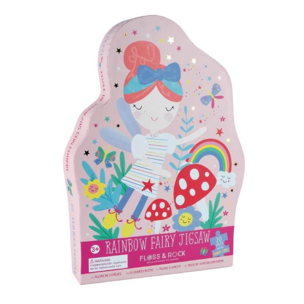 Floss&Rock Floss & Rock Puzzle Pohádková duha 20ks