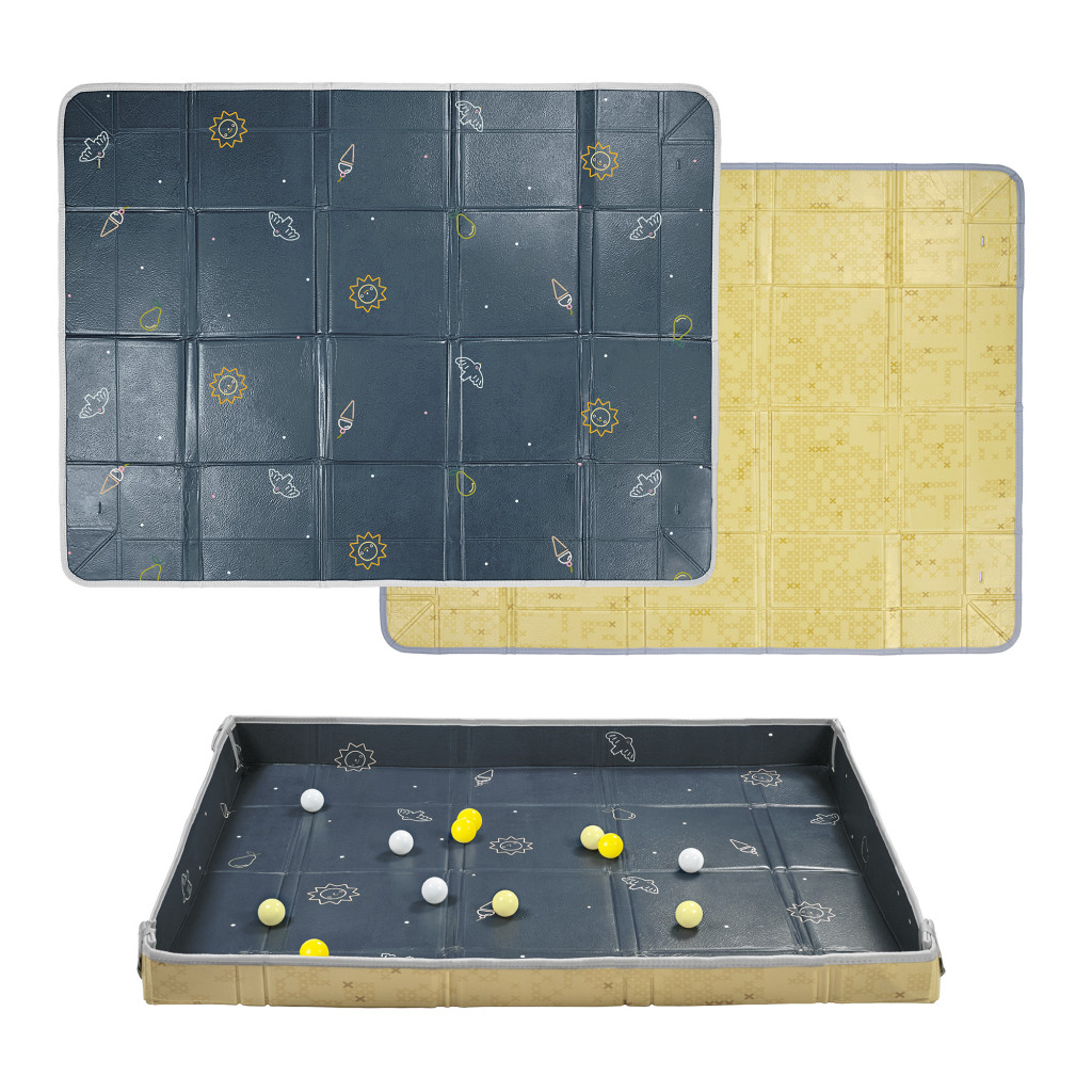 Taf Toys Hrací podložka pěnová s míčky Blue Yellow