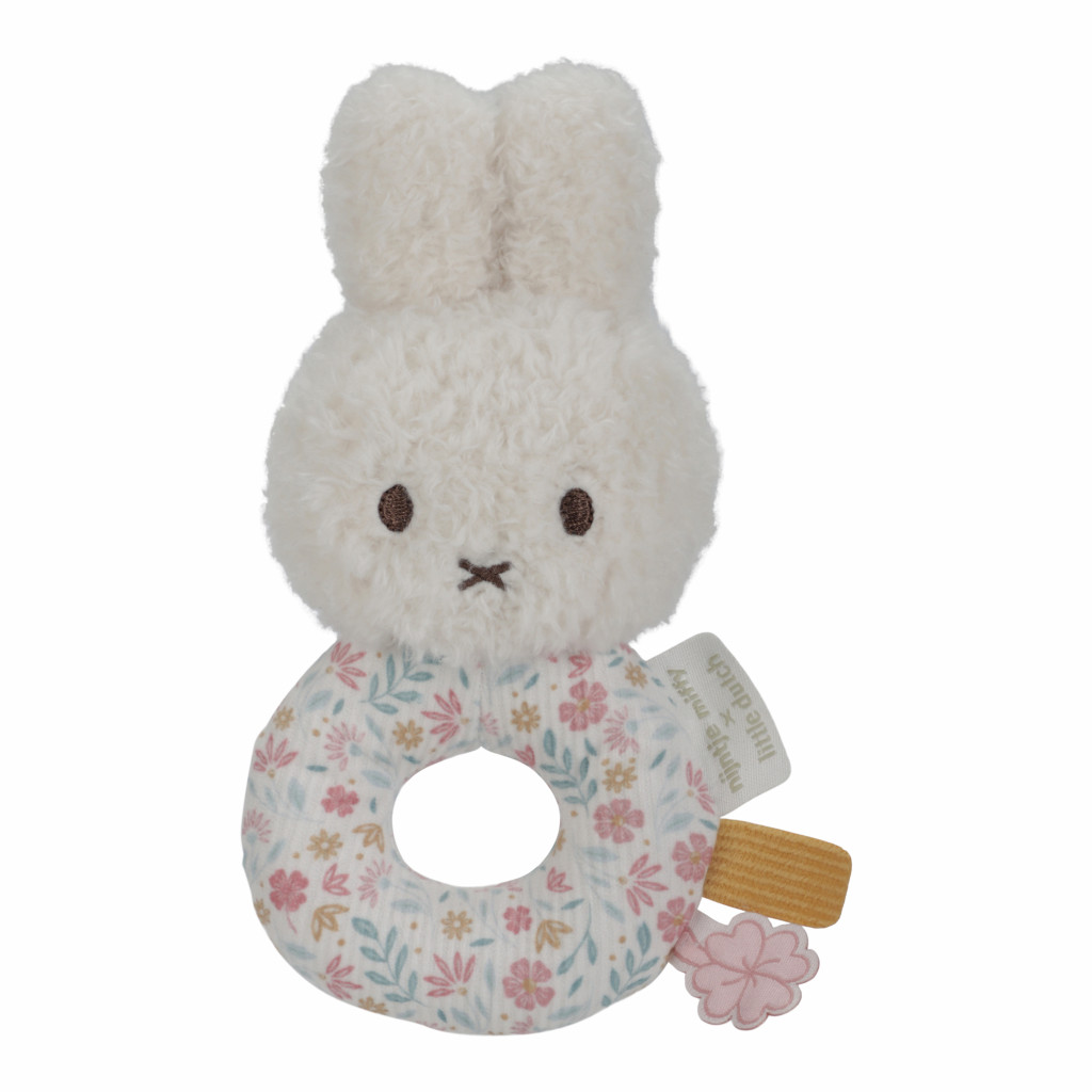 Little Dutch Chrastítko králíček Miffy Lucky Blossom