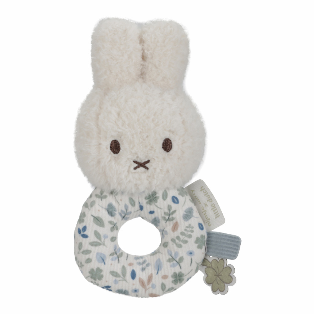 Little Dutch Chrastítko králíček Miffy Lucky Leaves