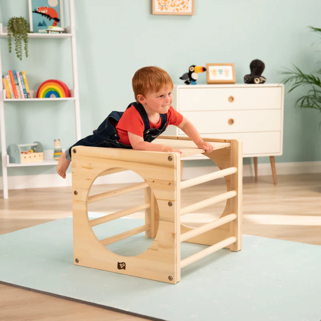 TP Toys 684U Dřevěná lezecká kostka TP Active-Tots Pikler Style - certifikovaná FSC®