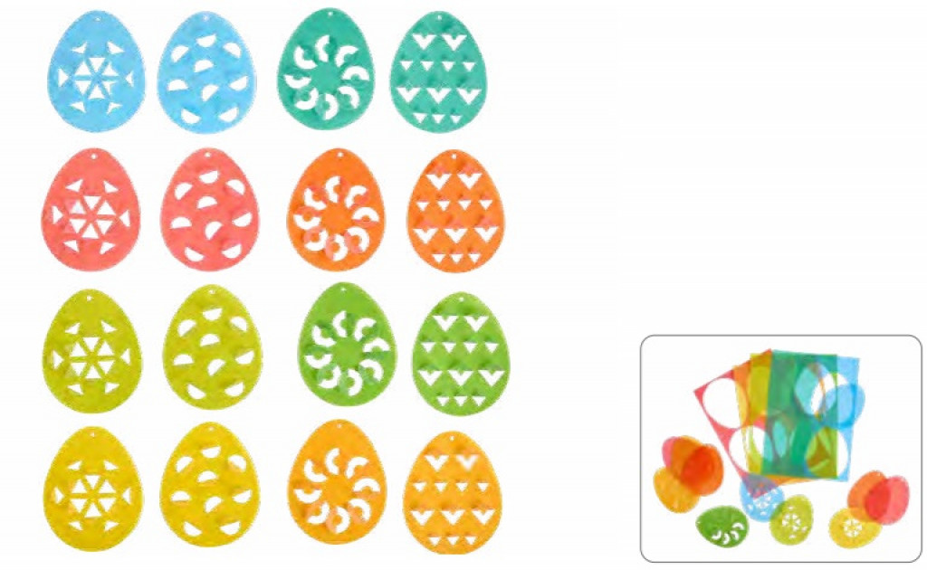Haba Craft Kit Kreatívna sada Prvé skladanie Veľkonočné vajíčka