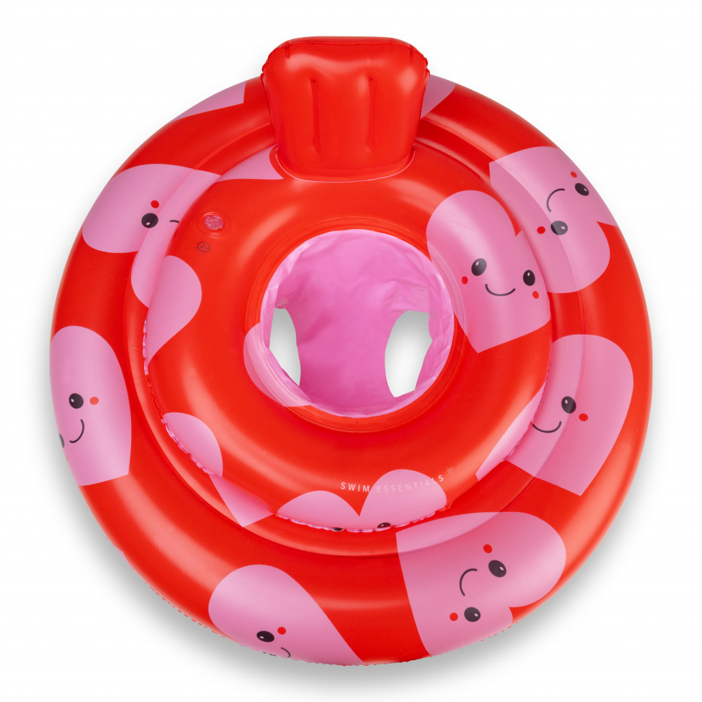 Swim Essentials Nafukovací kruh pro miminka Hearts