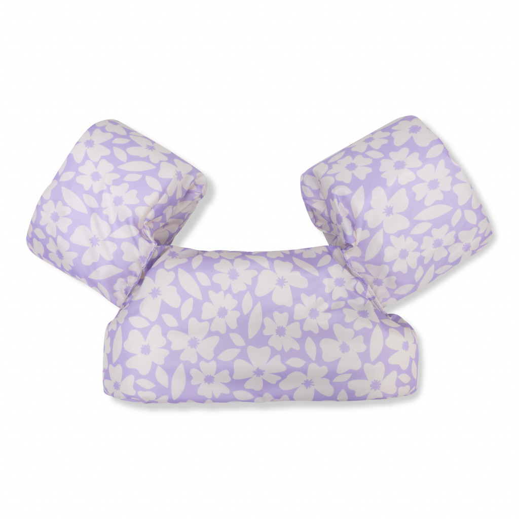 Swim Essentials Plovací vesta s rukávky Florish purple 2–6 let