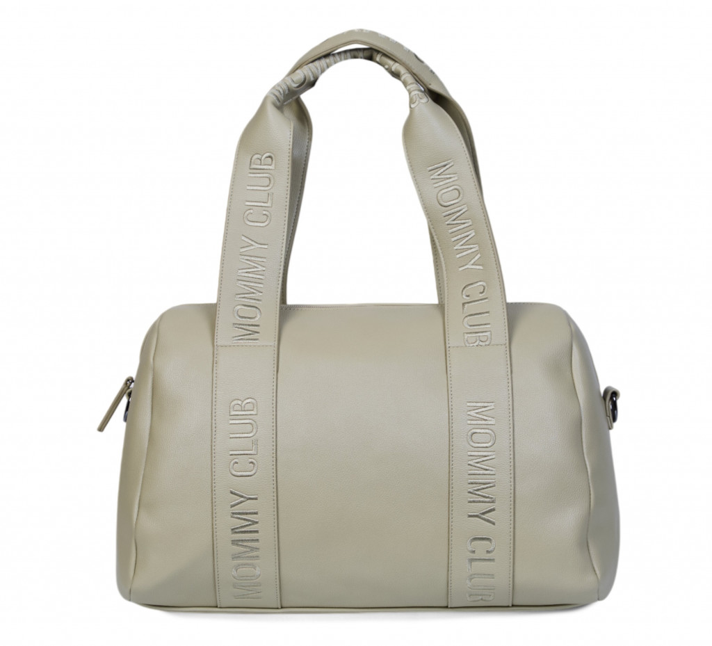 Childhome Přebalovací taška Mommy Club Signature Vegan Leather Green