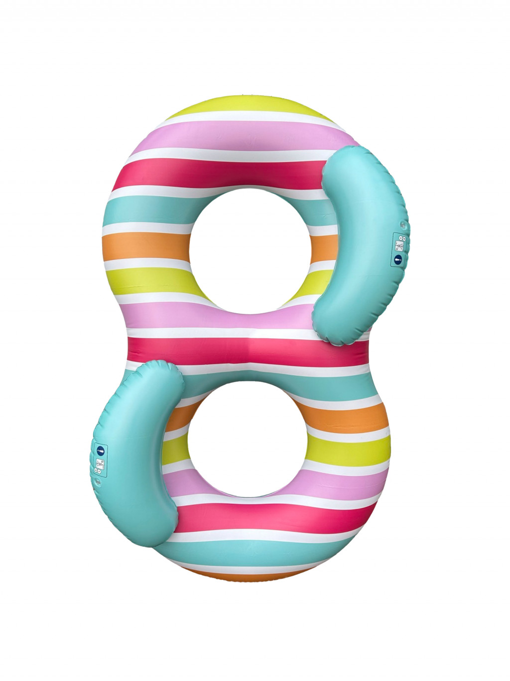 Swim Essentials Nafukovací kruh pro 2 Color Rush 190 cm