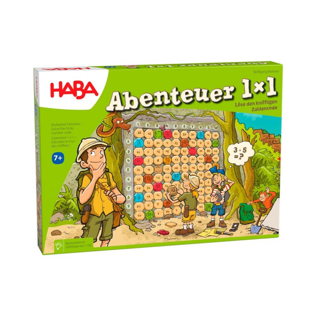 Haba společenská hra pro děti Dobrodružství 1x1