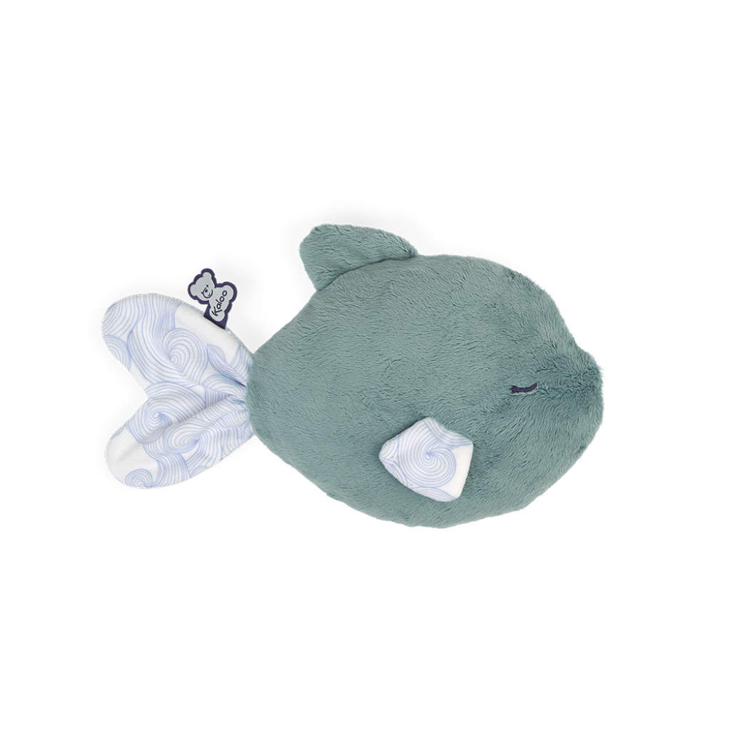 Kaloo Kaloo Petit Calme Plyšová morská Ryba s levanduľovým vankúšom pre lepší spánok 14 cm