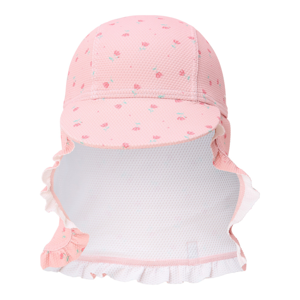 Little Dutch Plavecká čepice Sunny Flowers Blush vel. 3