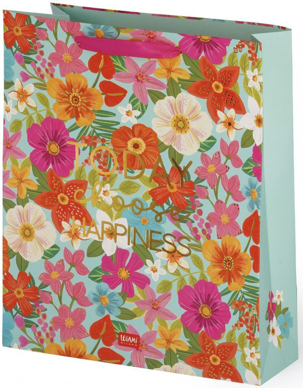 Legami Darčeková taška Legami Gift Bag - Large - Flowers