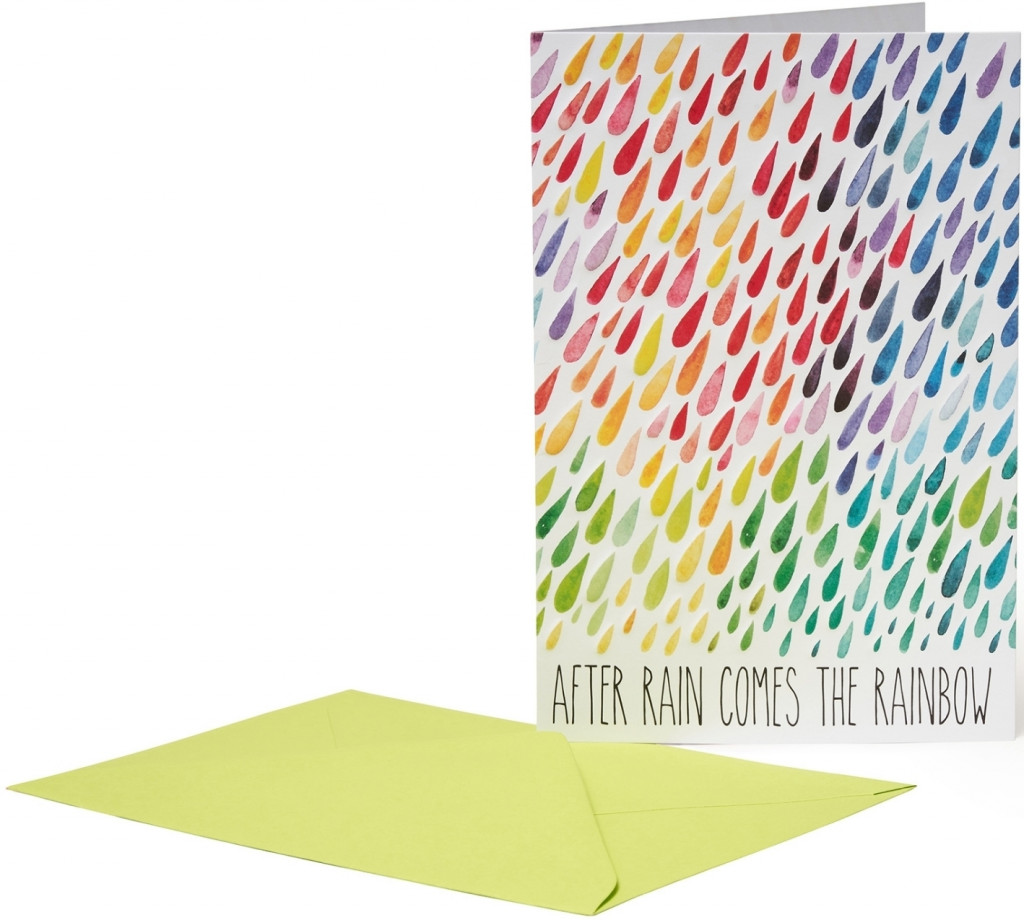 Legami Prianiečko Legami Various Greeting Card - 11,5X17 After Rain