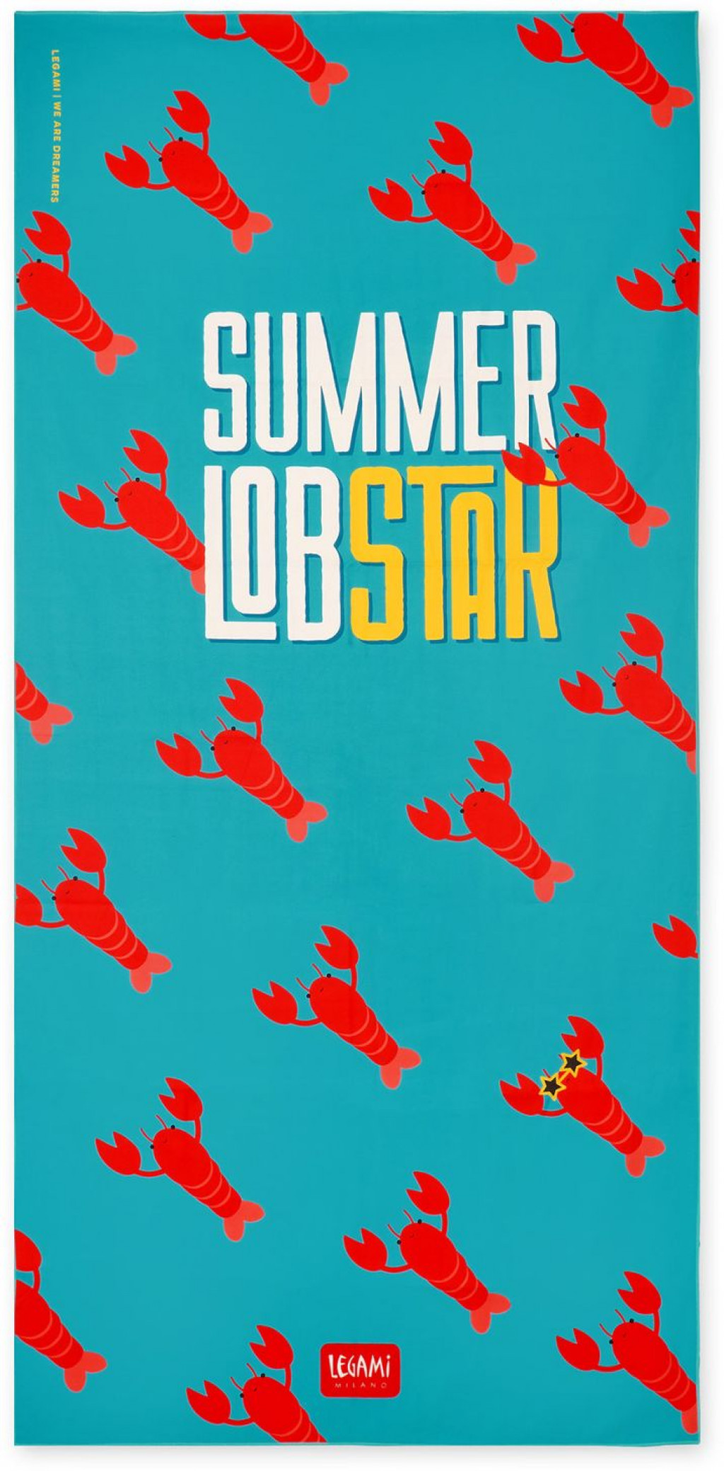 Legami Plážová osuška Legami Beach Towel - Lobster