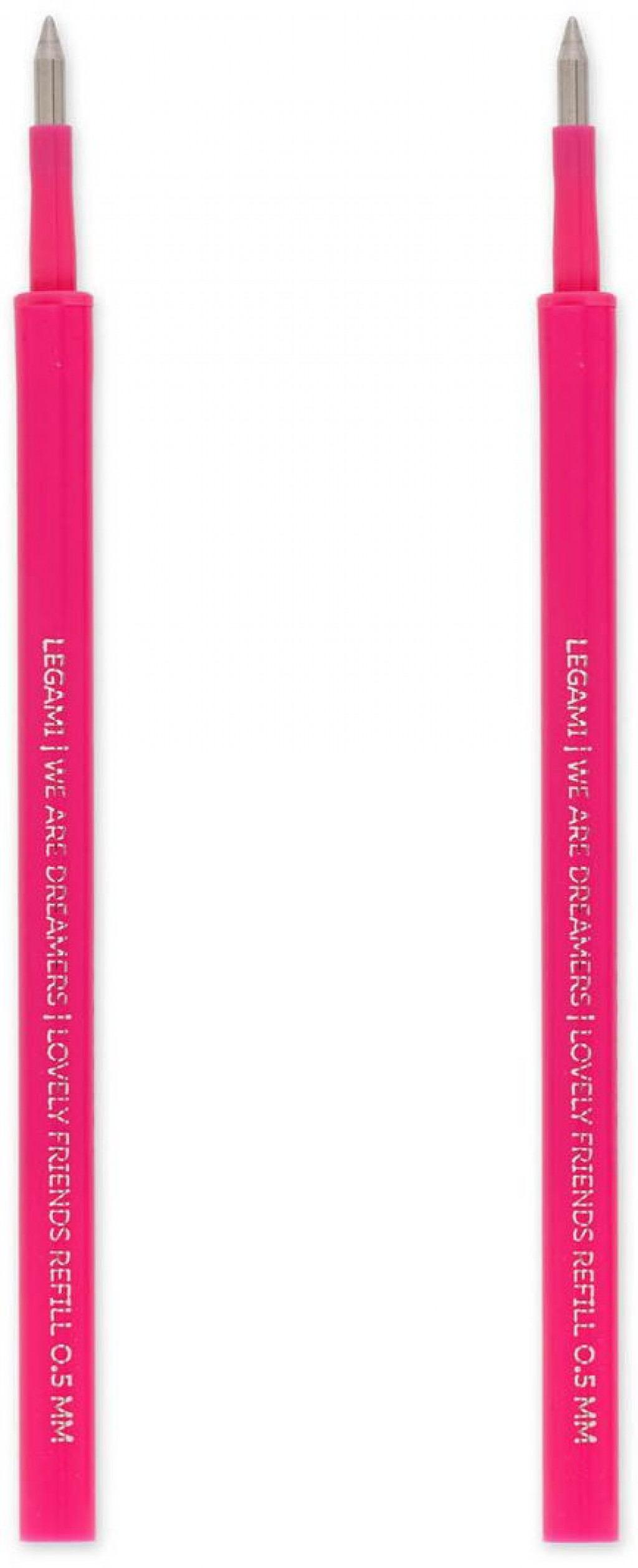 Legami Náplne do gélového pera Legami 2 Refills For Gel Pen Lovely Friends - Lovely Friends Refill Set - Pink