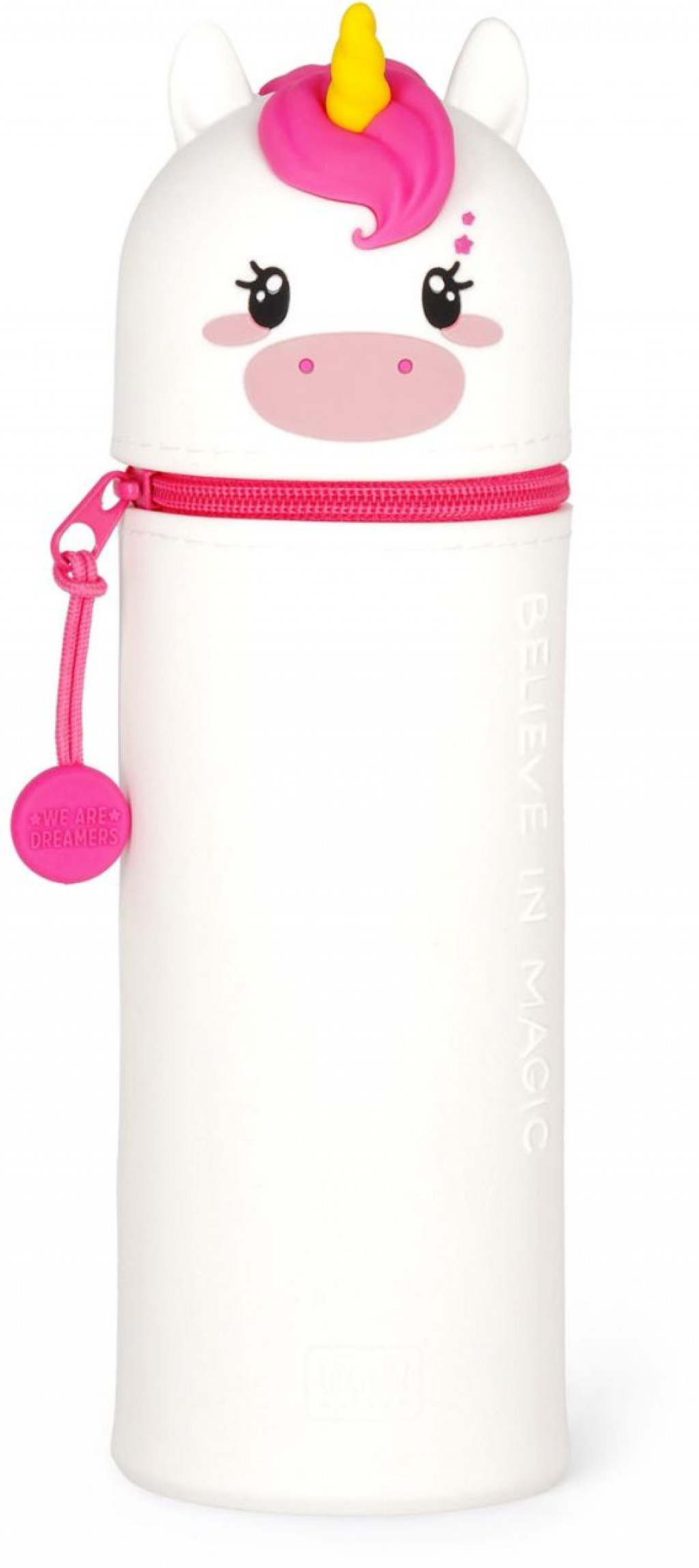 Legami Peračník Legami 2-In-1 Silicone Pencil Case - Kawaii - Unicorn