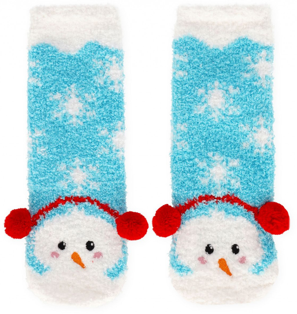 Legami Protišmykové ponožky Legami Non-Slip Socks - It's A Match! - Snowman - Kid