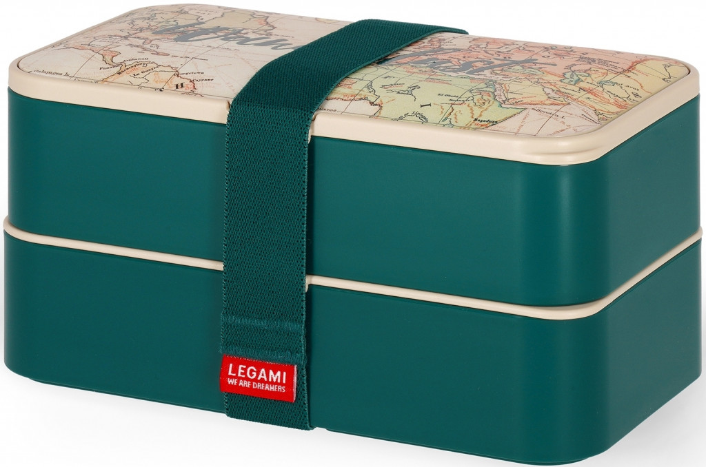 Legami Škatuľka na desiatu Legami Lunch Box 1200 Ml - Travel