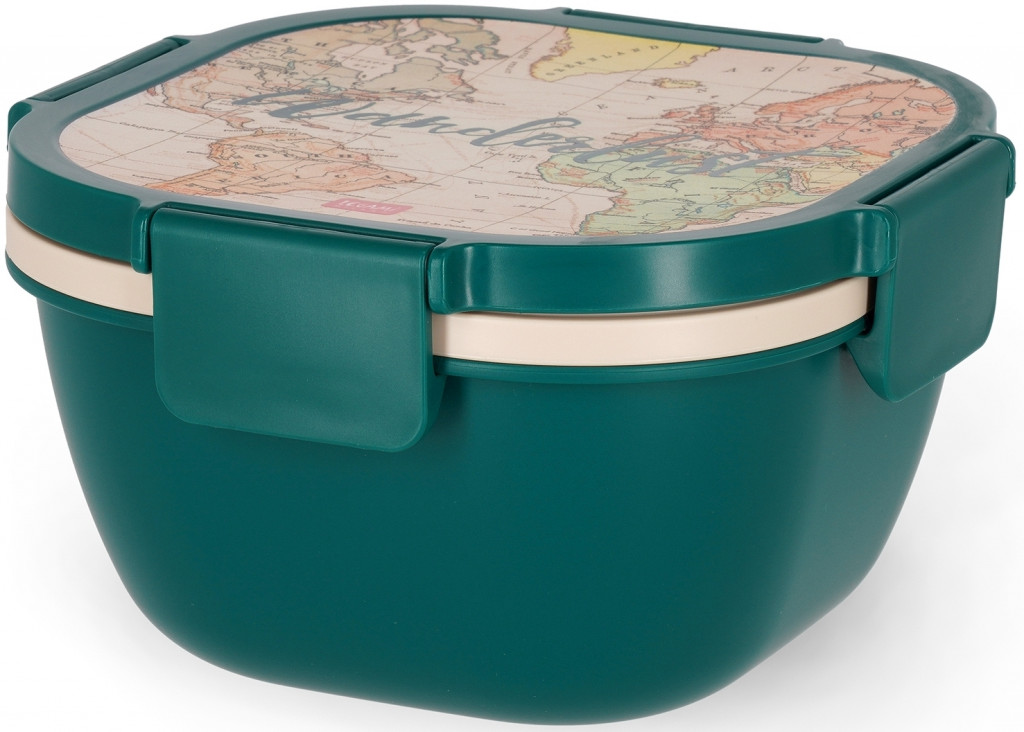 Legami Škatuľka na desiatu Legami Lunch Box 1700 Ml - Travel