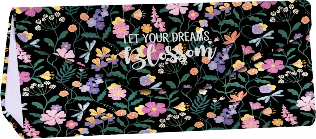 Legami Puzdro na okuliare Legami Foldable Glasses Case - See You Soon - Wildflowers