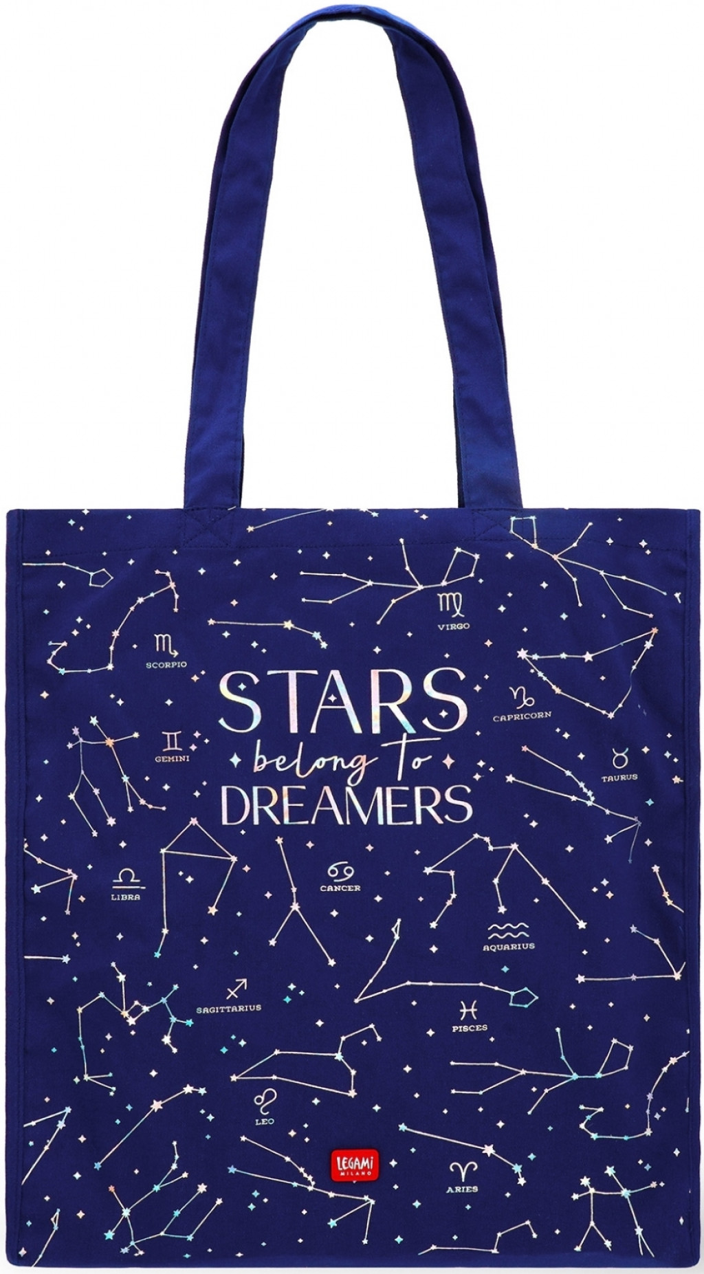 Legami Bavlnená taška Legami Cotton Bag - Tote Bag - Stars