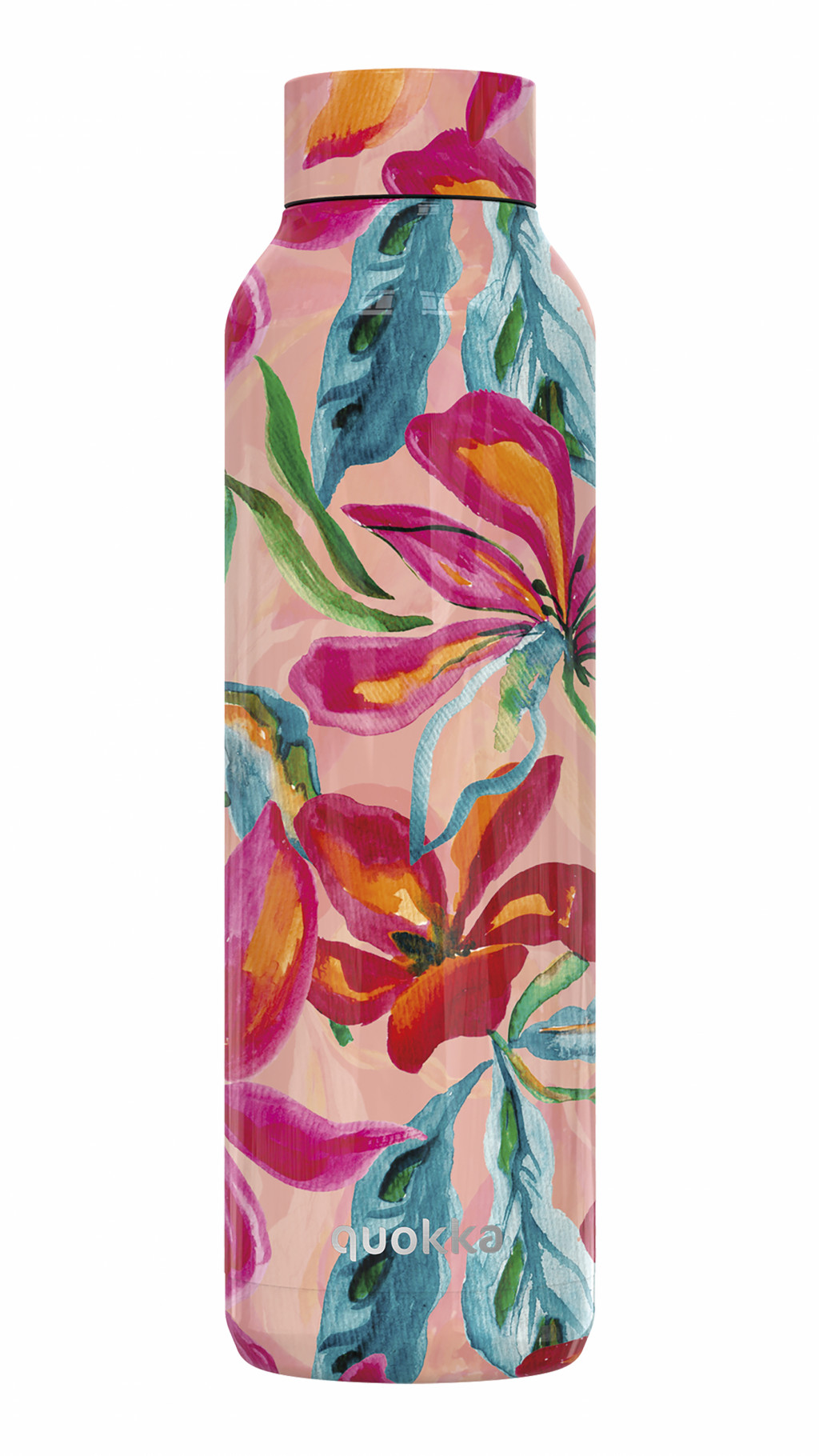 Quokka Nerezová termoláhev Solid Tropical Bloom 630 ml